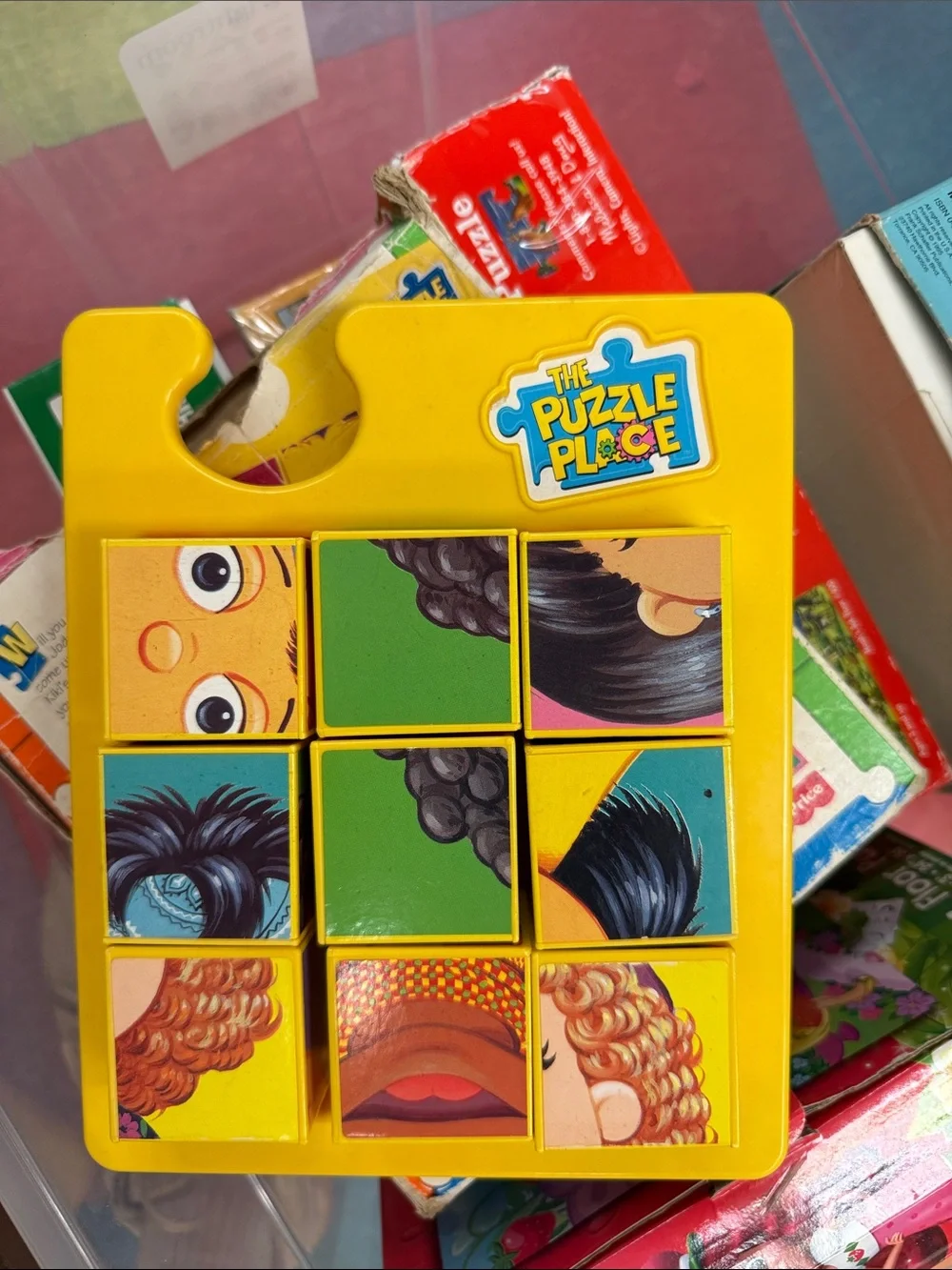Fisher-Price Puzzle Cubes Toy Set - vintage puzzle